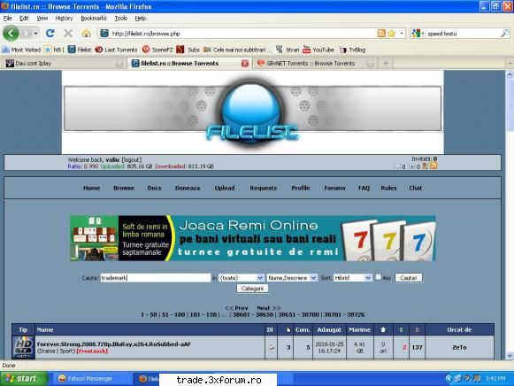 Dau cont Iplay - valiu - Trackere Romanesti