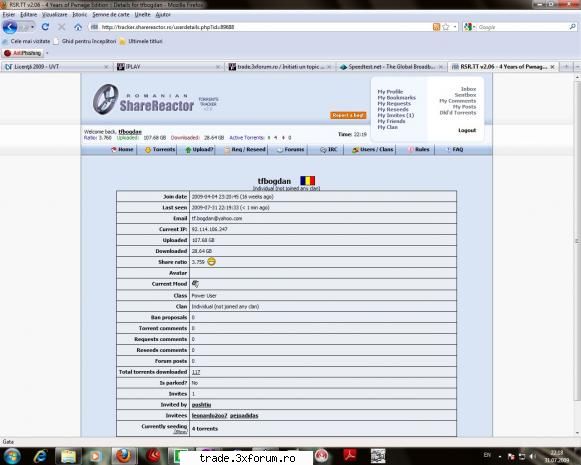 Doresc invitatie pe iPlay - De 6 luni am aflat de acest tracker,insa pare - Trackere Romanesti